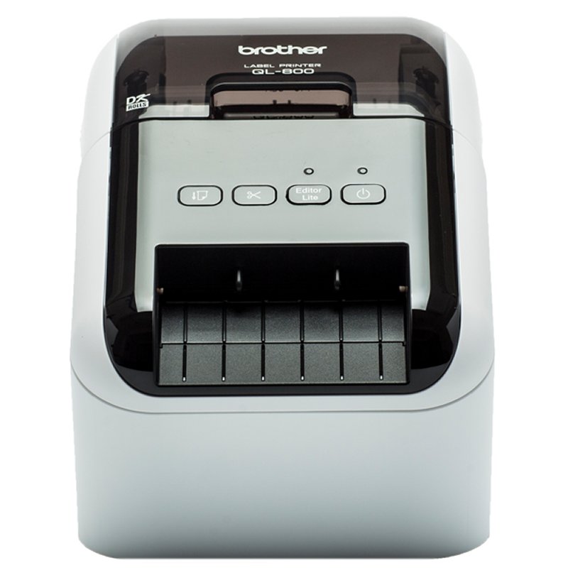 Brother QL-800 impressora de etiquetas Acionamento térmico direto Cor 300 x 600 DPI 148 mm/seg Com fios DK - Imagem de Detalhe 1