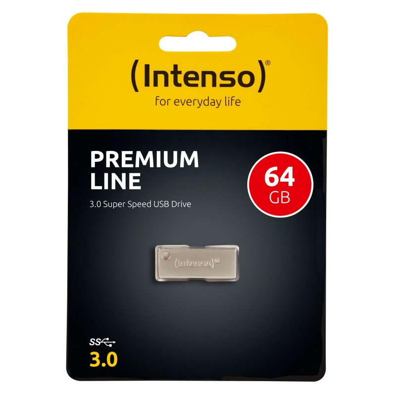 Intenso | 3534490 Lápiz USB 3.0 Premium | 64GB - Imagem de Detalhe 2