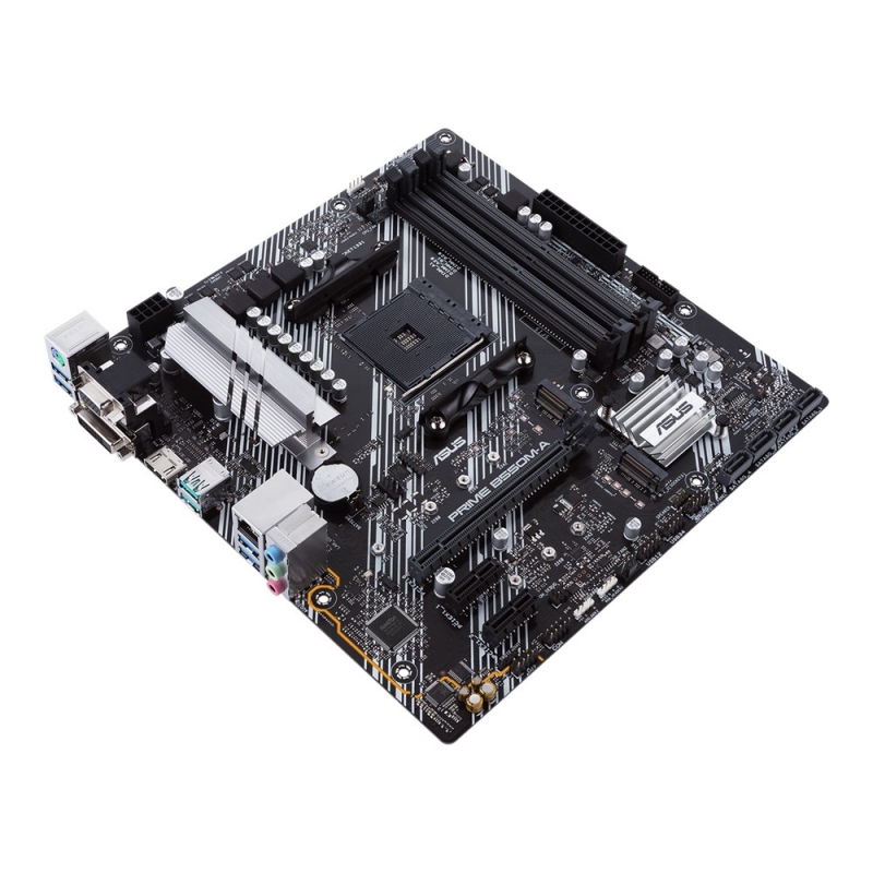 ASUS | Motherboard | Motherboard PRIME B550M-A mATX AM4 | 4K - Imagem de Detalhe 2