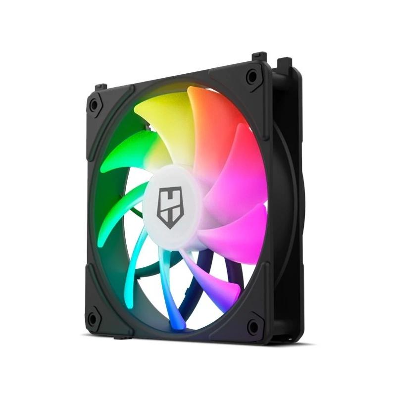 NOX HUMMER EASYLINK | KIT DE VENTILADORES ARGB NEGROS - Imagem de Detalhe 3