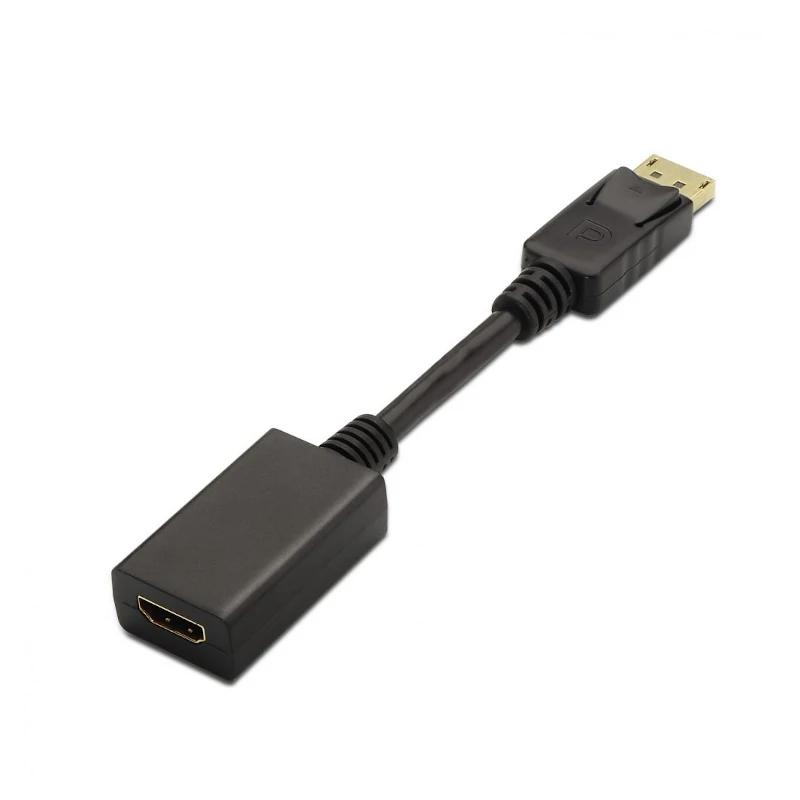 Aisens Conversor DisplayPort/M-HDMI A/H preto 15cm - Imagem de Detalhe 1