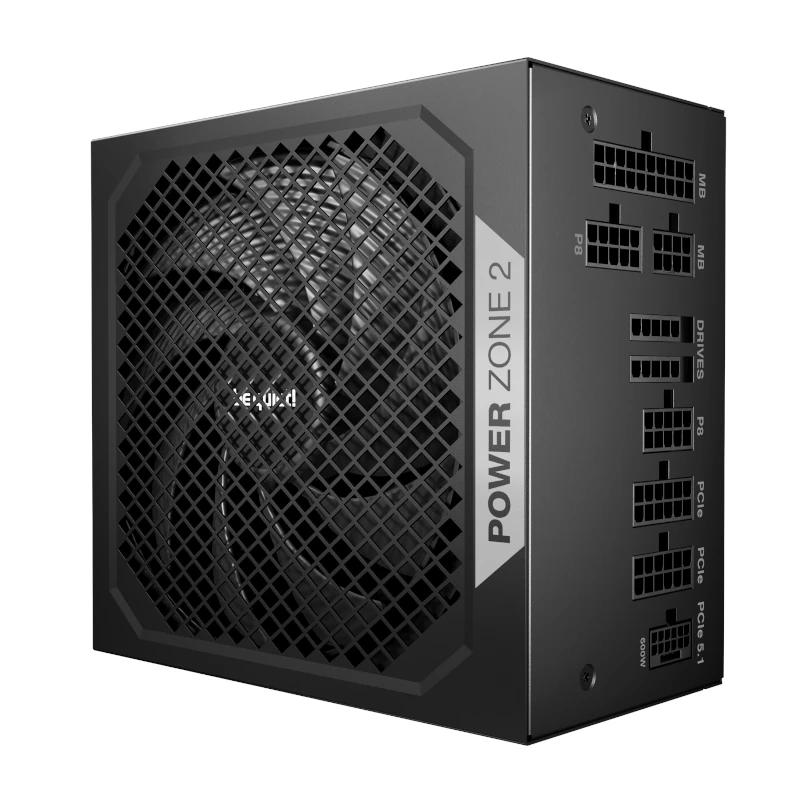 be quiet! POWER ZONE 2 850W fonte de alimentação 20+4 pin ATX ATX Preto - Imagem de Detalhe 1