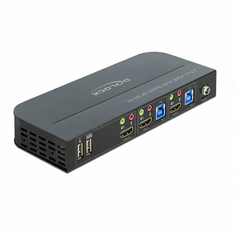 Delock | Conmutador 2x HDMI KVM | 4K - Imagem de Detalhe 3