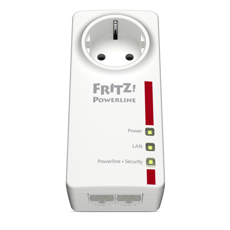 Fritz! | Powerline 1220E Powerline | Vermelho - Imagem de Detalhe 7