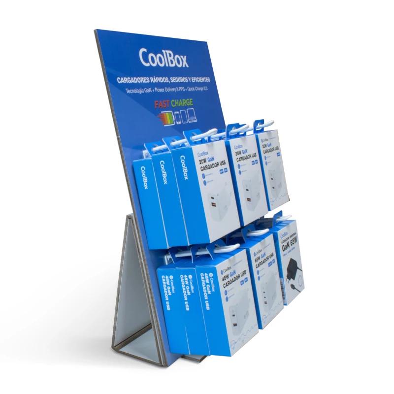 COOLBOX PACK 18 CARREGADORES GAN + EXPOSITOR - Imagem de Detalhe 2