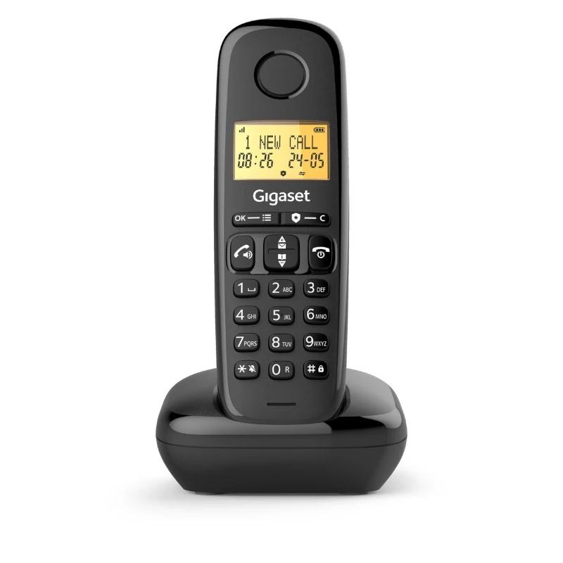 Gigaset | Basic 100 Inalámbrico DECT Negro - Imagem de Detalhe 1