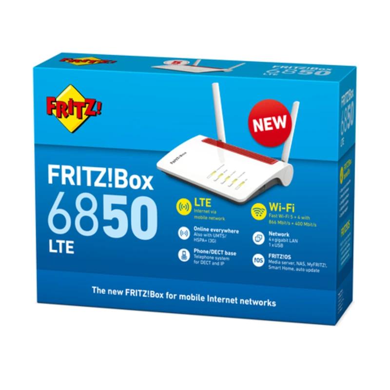 Fritz! | Box 6850 | 4G 4 Portas - Imagem de Detalhe 2