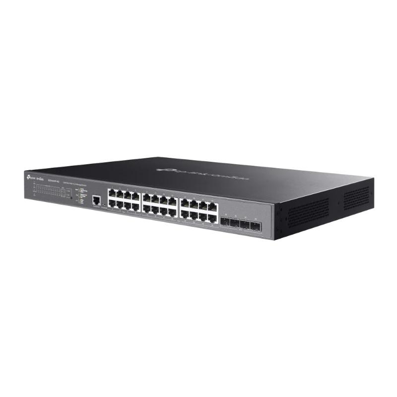 TP-Link Omada SG3428XPP-M2 switch de rede Gerido L2+ 2.5G Ethernet (100/1000/2500) Power over Ethernet (PoE) 1U Preto - Imagem de Detalhe 2