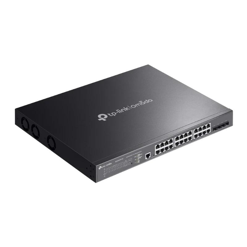 TP-Link Omada SG3428XPP-M2 switch de rede Gerido L2+ 2.5G Ethernet (100/1000/2500) Power over Ethernet (PoE) 1U Preto - Imagem de Detalhe 3