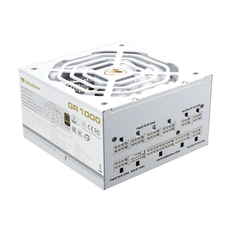 Cougar | Fonte | Fuente Alimentación GR 1000 Snow 80+ | Dourado - Imagem de Detalhe 2