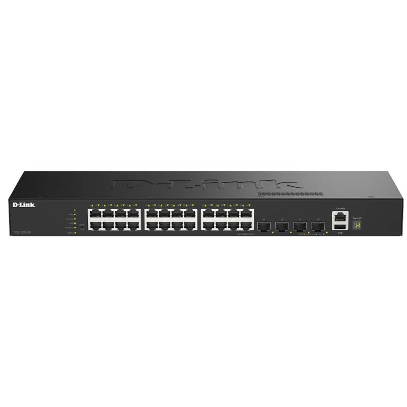 D-LINK | DGS-1530-28/E 24xG | 32W - Imagem de Detalhe 1