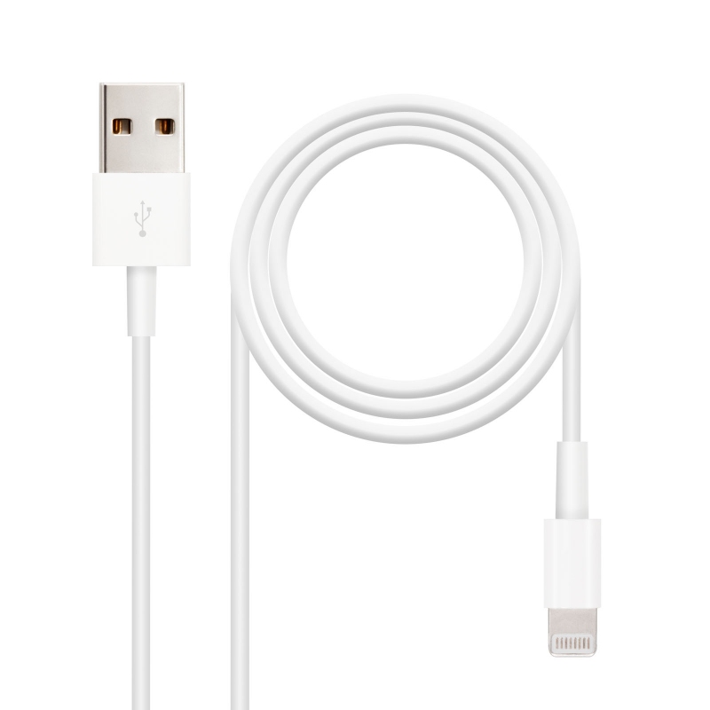 Nanocable Cabo de dados/carga LIGHTNING/USB 1 M - Imagem de Detalhe 3