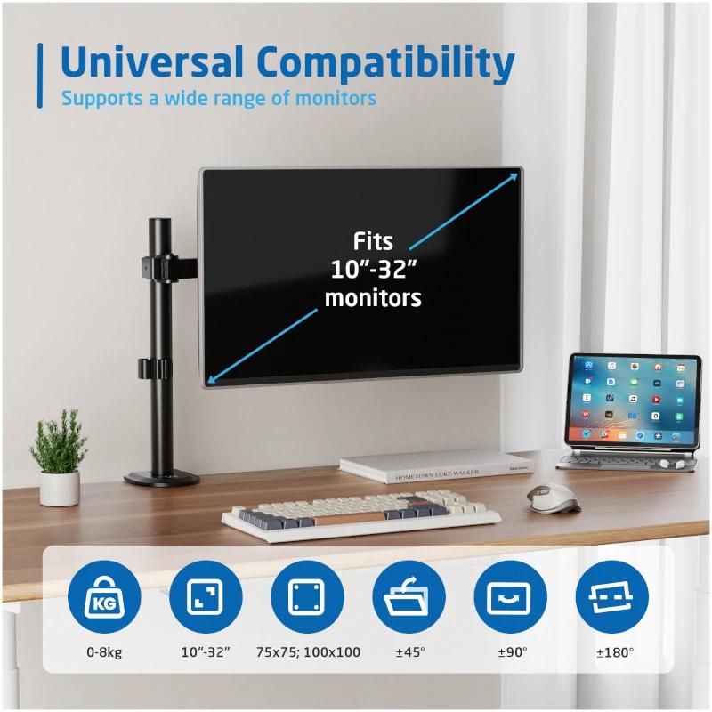 EWENT EW1510 suporte mesa monitor 13-34" - Imagem de Detalhe 4