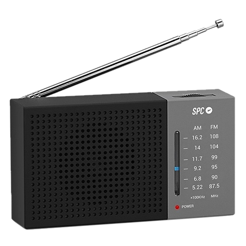 SPC Jetty Lite Rádio AM/FM Cinza - Imagem de Detalhe 3