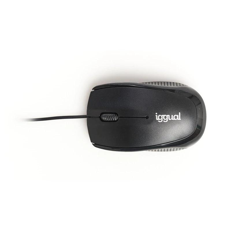 iggual Rato óptico COM-BASIC-800DPI preto - Imagem de Detalhe 4