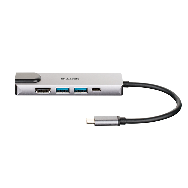 D-Link DUB-M520 Hub USB-C HDMI/2USB 3.0/USB-C/Ethernet - Imagem de Detalhe 2