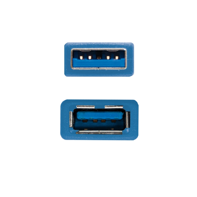 Nanocable Cabo USB 3.0, A/M-A/H, Azul, 1 m - Imagem de Detalhe 4