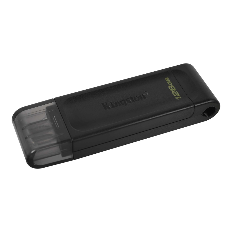 Kingston DataTraveler DT70 128GB USB C 3.2 Preto - Imagem de Detalhe 3