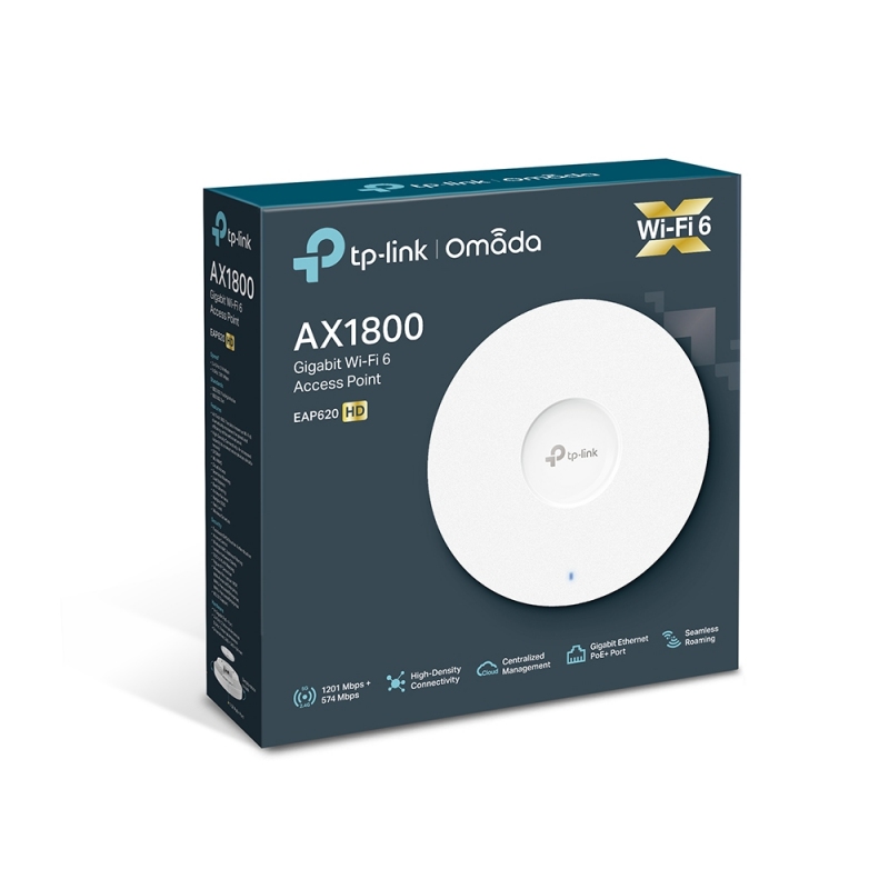 TP-Link EAP620 HD WiFi AX1800 Dual PoE Teto Omada - Imagem de Detalhe 4