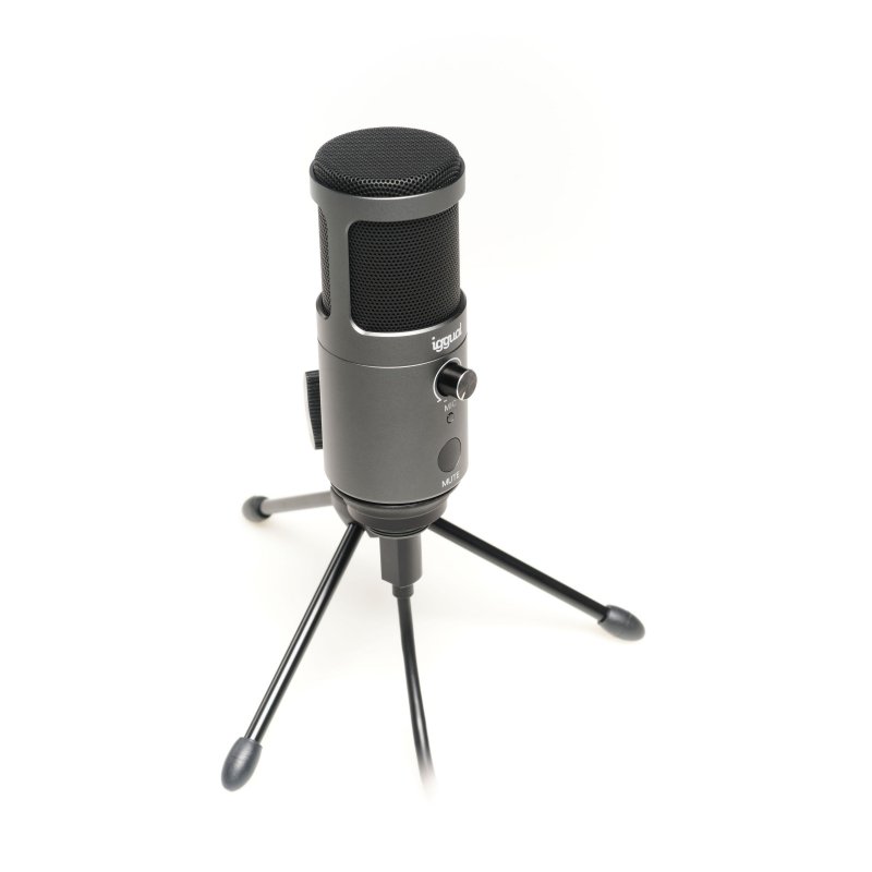 iggual Microfone condensador Podcasting Pro cinza - Imagem de Detalhe 5