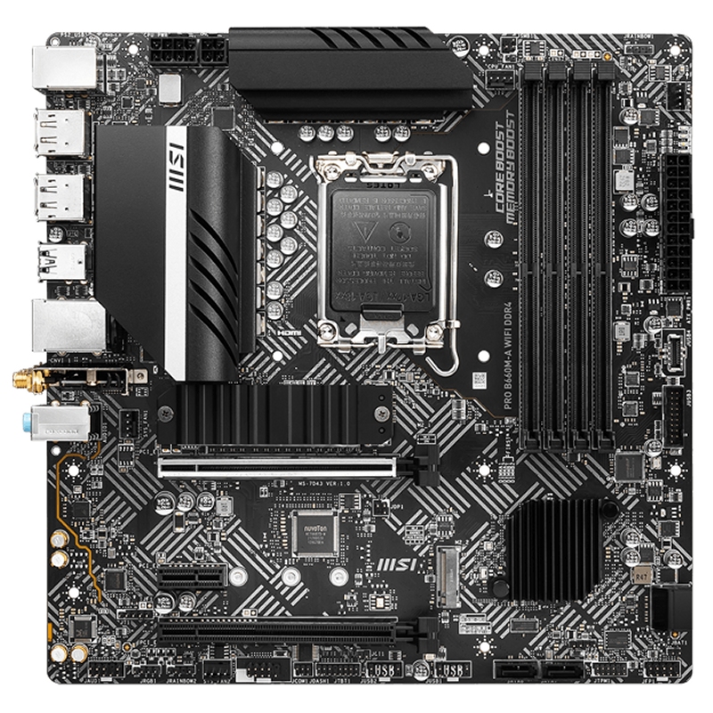 MSI Placa Base PRO B660M-A WIFI DDR4 mATX LGA1700 - Imagem de Detalhe 4