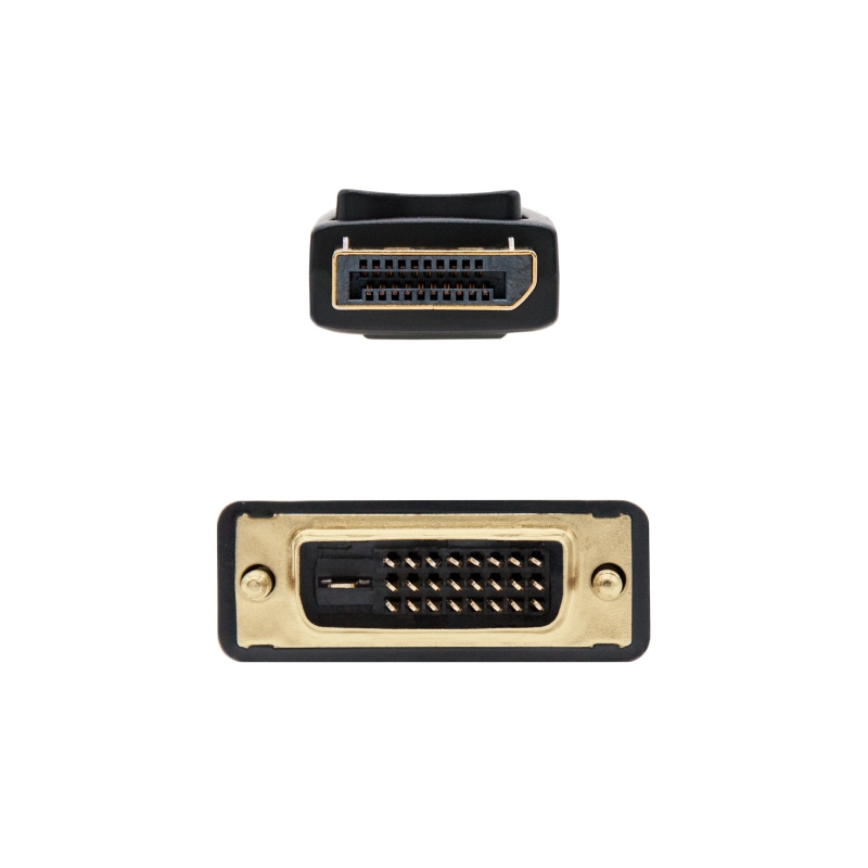 Nanocable Cabo Conversor DP para DVI 1 M Preto - Imagem de Detalhe 4