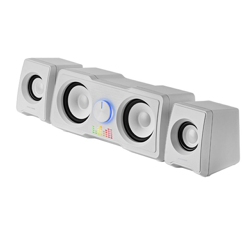 MARS GAMING Colunas MS22 2.2 35W Branco - Imagem de Detalhe 2