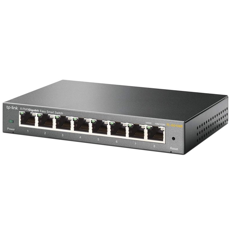 TP-LINK TL-SG108E Switch 8xGB - Imagem de Detalhe 8