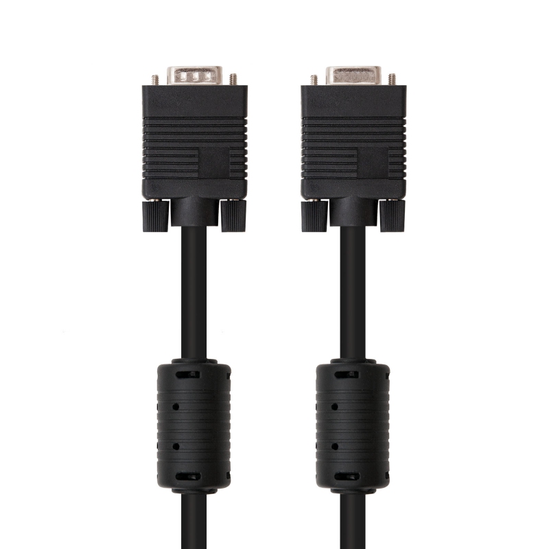 Nanocable Cabo VGA com ferrita M-H preto 1.8m - Imagem de Detalhe 5