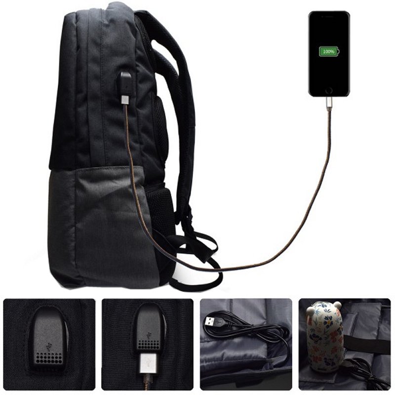 EWENT EW2529 Mochila 17.3" + Porta USB - Imagem de Detalhe 7
