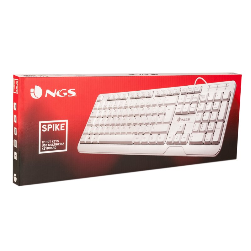 NGS teclado USB SPIKE 12 teclas multimédia - Imagem de Detalhe 9