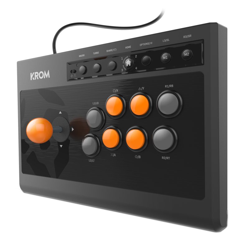 Krom Gamepad Arcade Kumite Multiplataforma - Imagem de Detalhe 8