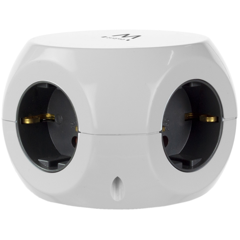 Ewent EW3939 REGLETA CUBO 3 TOMAS/3 USB BRANCO - Imagem de Detalhe 6