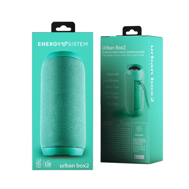 Energy Sistem Altifalantes urban box 2 jade - Imagem de Detalhe 9