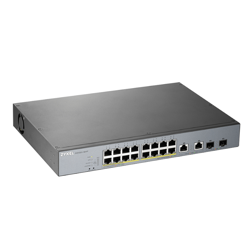 ZyXEL GS1350-18HP Switch 16xGB PoE 2xSFP 250W - Imagem de Detalhe 9
