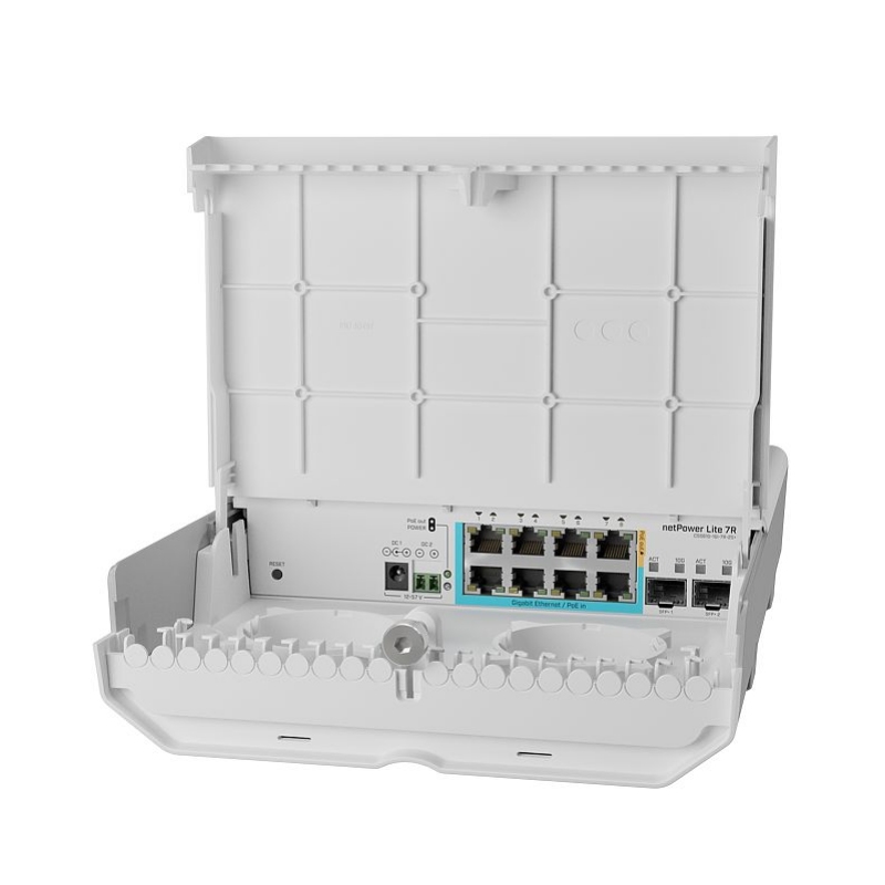 Mikrotik CSS610-1Gi-7R-2S Outdoor NetPower Lite 7R - Imagem de Detalhe 3