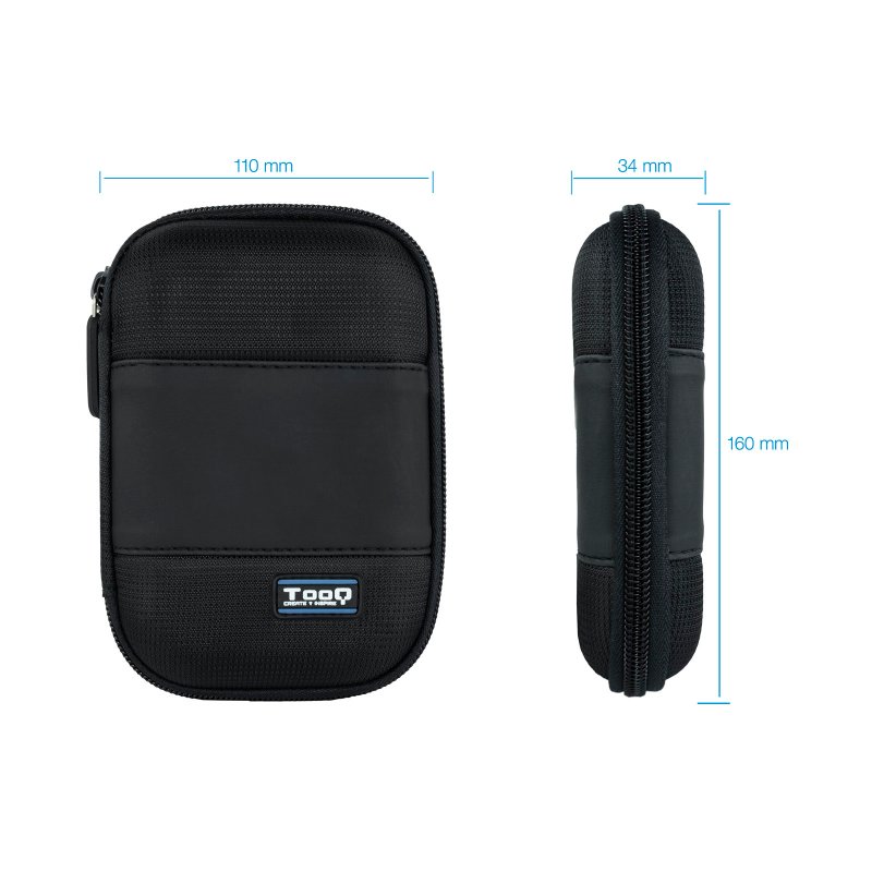 Tooq Funda resistente para disco rígido de 2,5" Preto - Imagem de Detalhe 5