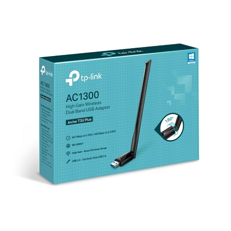 TP-Link Archer T3U Plus Adaptador USB WiFi AC1300 - Imagem de Detalhe 6