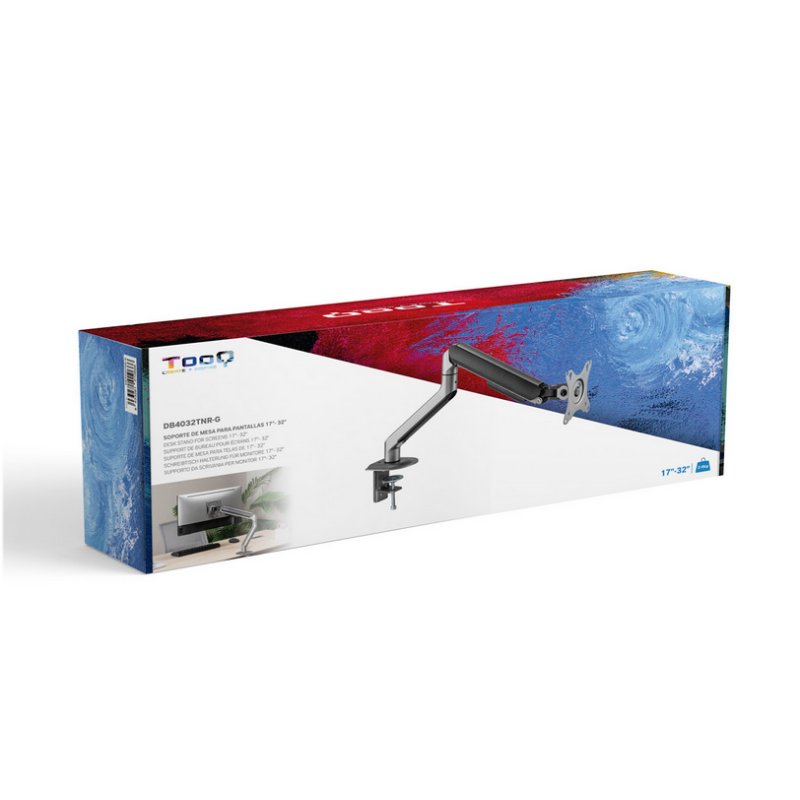 Tooq DB4032TNR-G Suporte mesa monitor/tv 17-32" - Imagem de Detalhe 9