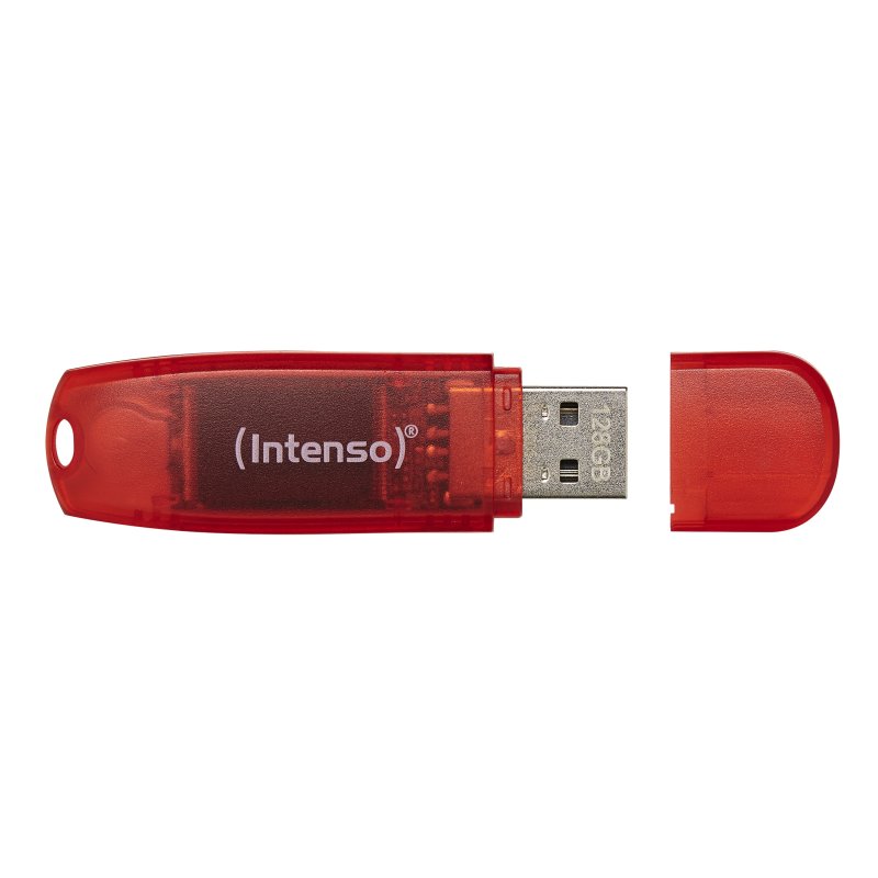 Intenso 3502491 Lápiz USB 2.0 Rainbow 128GB Vermelho - Imagem de Detalhe 5