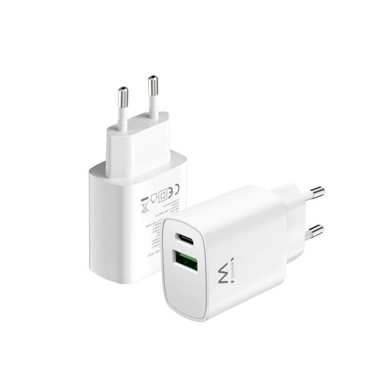 EWENT Cargador rápido Q3 20w USB-C e USB-A - Imagem de Detalhe 7