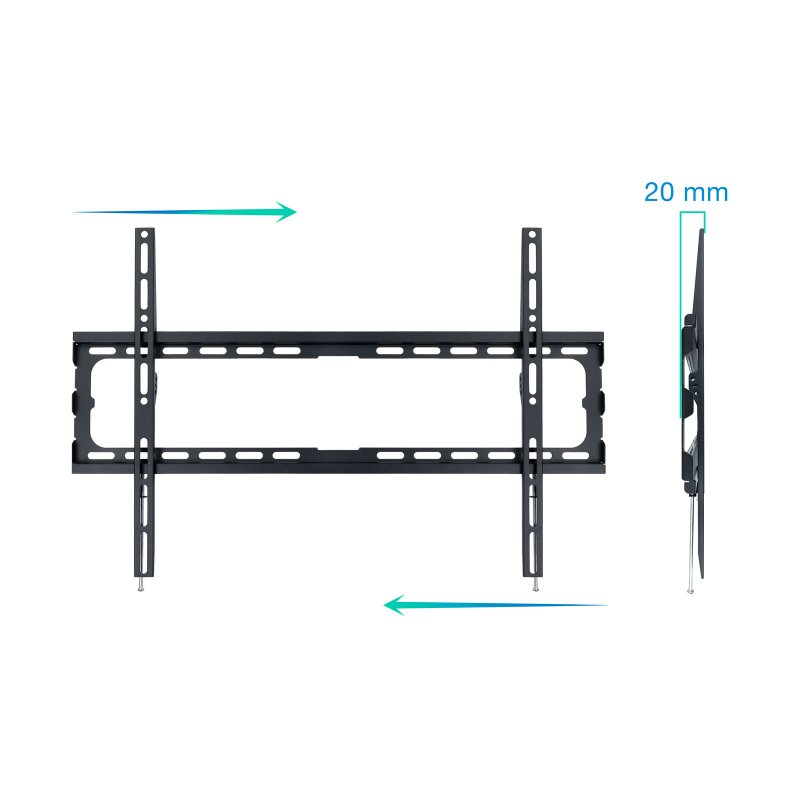 Tooq Suporte de parede LP1080F-B para ecrãs 37"-80" - Imagem de Detalhe 7