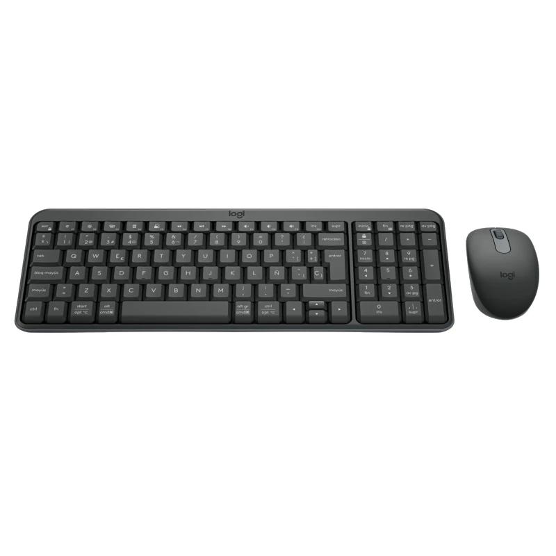 Logitech Teclado+ratón MK250 azul Negro - Imagem de Detalhe 1