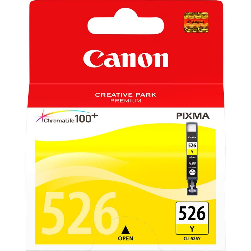 Canon Cartucho CLI-526Y Amarelo - Imagem de Detalhe 5