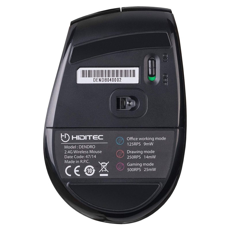 Hiditec Rato Sem Fios Dendro Avago A3000 Progr - Imagem de Detalhe 12