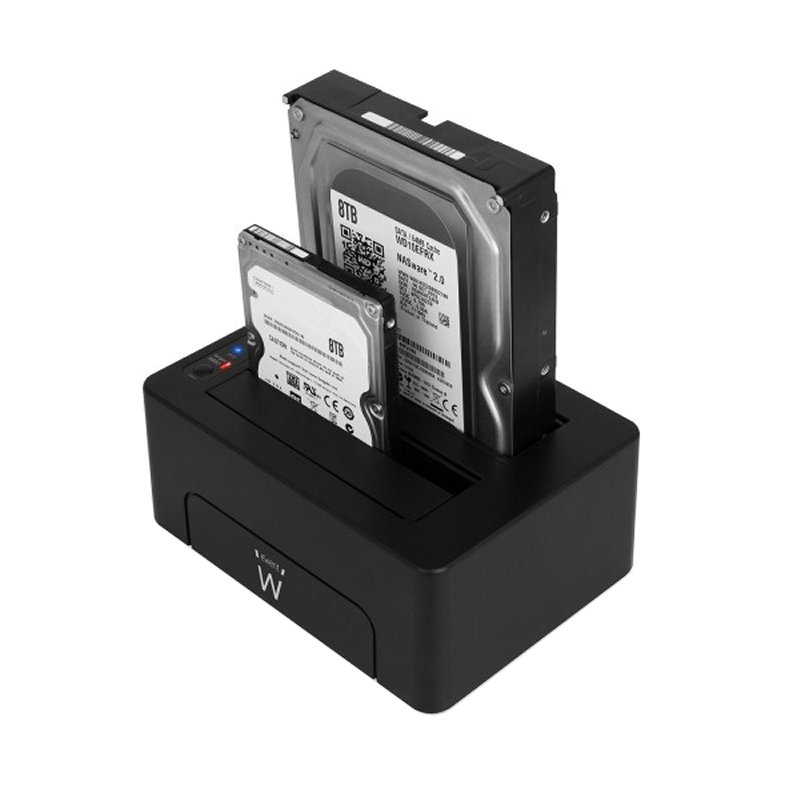 Ewent EW7014 Estação de Docagem Dual 2.5"-3.5" USB 3.1 - Imagem de Detalhe 10