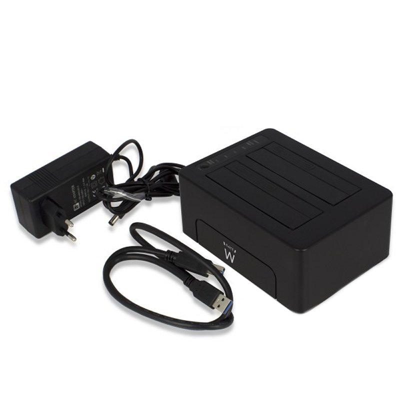 Ewent EW7014 Estação de Docagem Dual 2.5"-3.5" USB 3.1 - Imagem de Detalhe 11