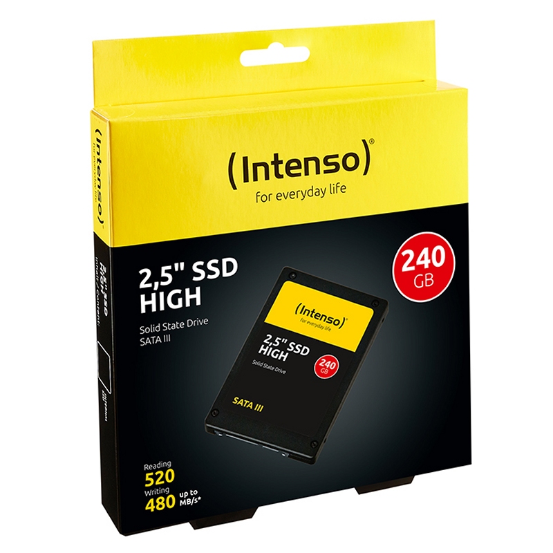Intenso 3813440 HIGH SSD 240GB 2.5" Sata3 - Imagem de Detalhe 4