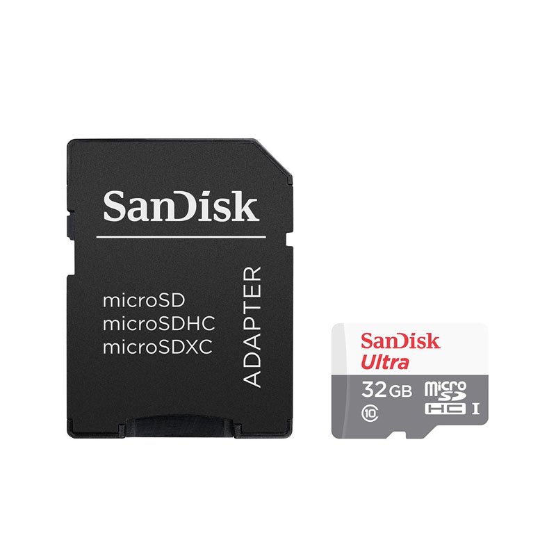 Sandisk SDSQUNR-032G-GN3MA microSDHC 32GB CL10 com adaptador - Imagem de Detalhe 4