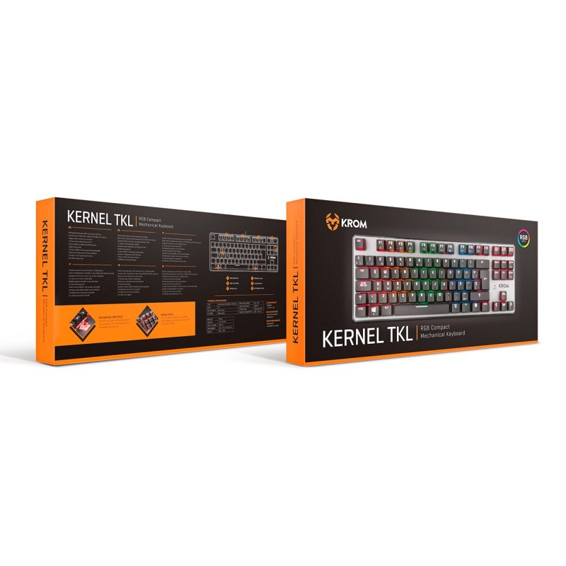 Krom Teclado mecânico RGB Krom KERNEL TKL (sem teclado numérico) - Imagem de Detalhe 12